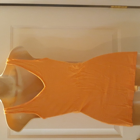 Bebe orange tank top - Picture 3 of 4